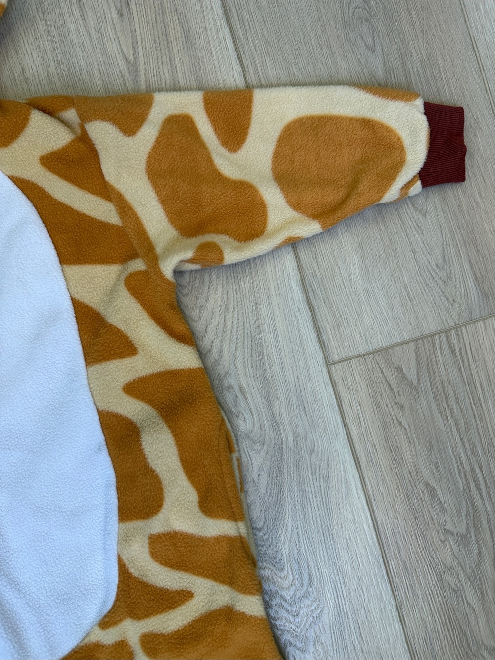 Giraffe Costume Toddler 2/3T Halloween Dress Up Hooded Safari Animal Outfit Sz95 - Picture 5 of 15